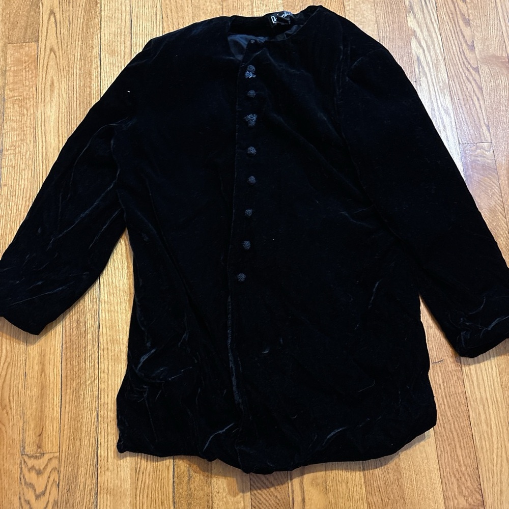 Rafaella Black Velvet Jacket
